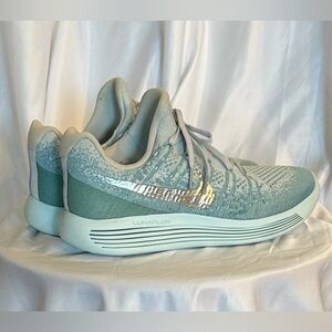 Nike Lunarlon Women’s Running Shoes Teal Blue